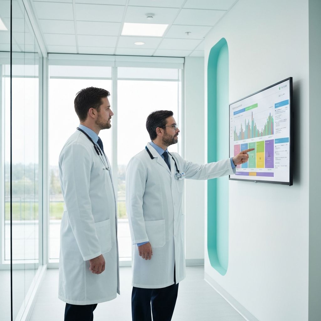 Premium healthcare clinic interior